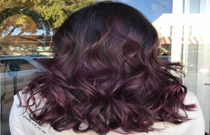 Colors Similar to Plum Burgundy Hair Color