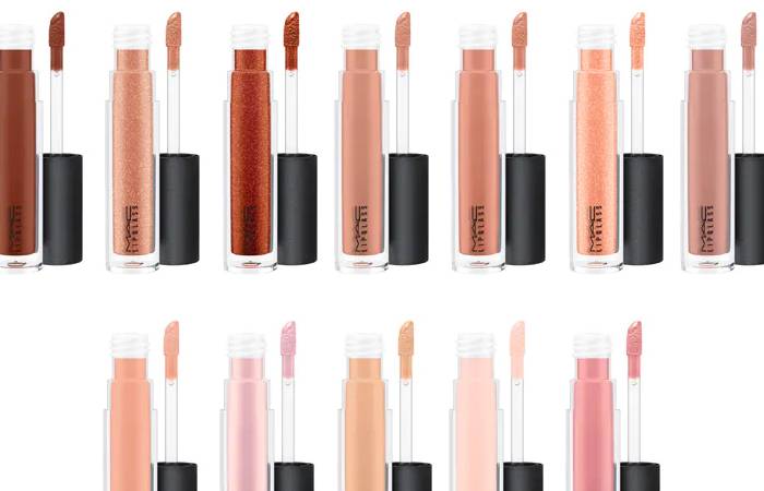 MAC Strip Down Lip gloss collection