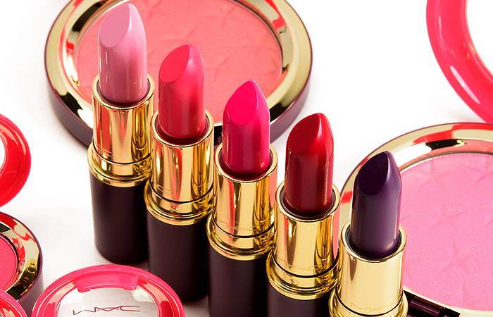 Mac Nutcracker Sweet extra-bold lipsticks
